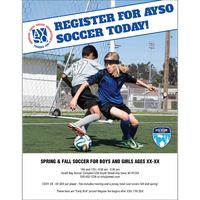 Image of AYSO Registration Flyer #3
