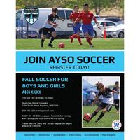 Image of AYSO Registration Flyer #5