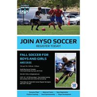 Image of AYSO Registration Half-Sheet Flyer #3