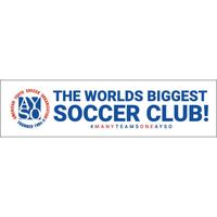 Image of Worlds Biggest Club Bumper Sticker