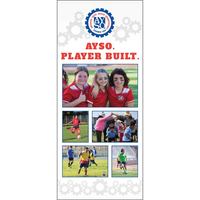 Image of AYSO Player Built Pull-Up Banner #2