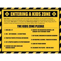 Image of Kids Zone Yard Sign