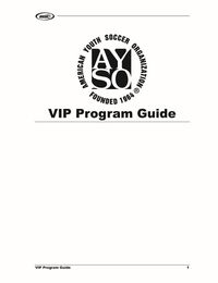 Image of VIP Program Guide